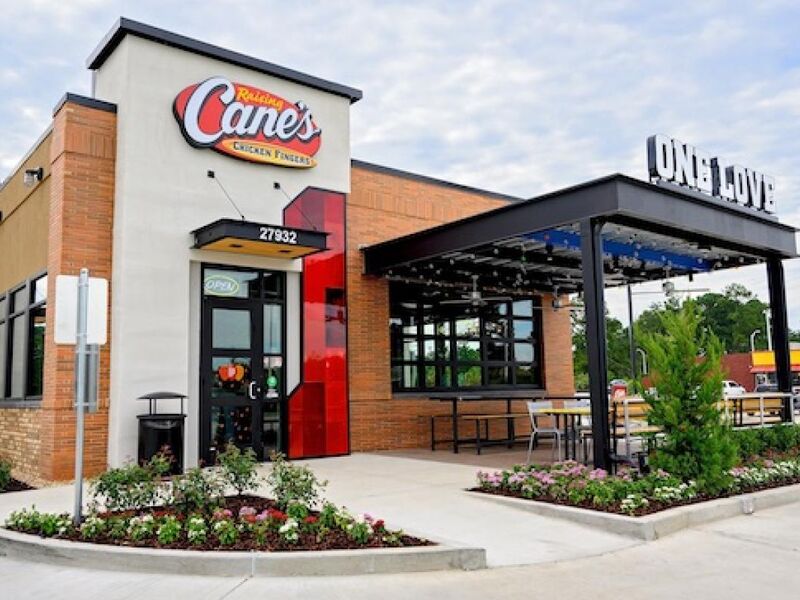 Raising Cane's location